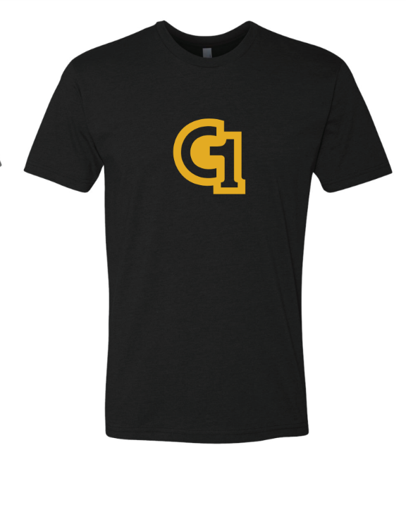 Shirt Black with Gold C1G Logo